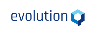 evolutionQ logo in dark blue